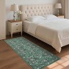 Acekool Boho Floral Area Rug Washable Non-Slip Foldable Soft Low Pile for Living Room Bedroom Kitchen - 2 of 4