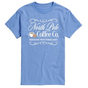Men's - Instant Message - North Pole Coffee Co Short Sleeve Graphic T-Shirt - 1 of 4