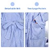 Tirrinia Women's Premium Chenille Bathrobe, Classic Comfy Soft Long Robe, Shawl Collar Women Matching Robes, Gift for Her - 4 of 4