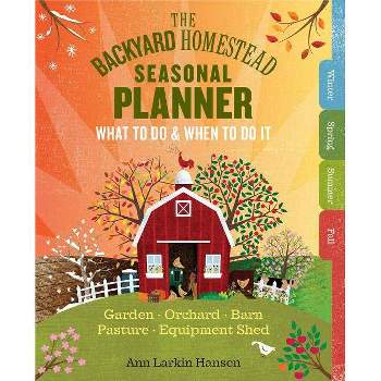 The Backyard Homestead Seasonal Planner - by  Ann Larkin Hansen (Spiral Bound)