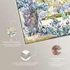 Art Remedy Golden Henri Edmond Cross - Garden at Saint Clair Impresionism Landscape Wall Art, 36" x 24", Silver Frame - 4 of 4
