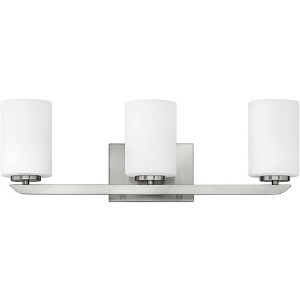 Hinkley Kyra 24" Wide Modern Brushed Nickel 3-Light Bath Light - 1 of 1