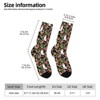Beagle Hawaiian Florals Women Printed Crew Socks Funny Funky Socks Soft Polyester Novelty Gifts for Artists Men - 2 of 4