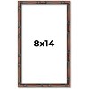PosterPalooza | 8x14 Bamboo Picture Frame, UV Acrylic, 4 Finishes - Brown, Black, Gold, and Natural - 2 of 4