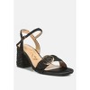 Chaplet Textured Block Heel Sandals - image 2 of 4