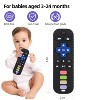 Baby Remote Shape Teether Toy Chew Toy,TV Remote Control Shape Teething Relief Baby Toys for Infants - 2 of 4