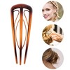 Unique Bargains U-shaped Hair Pin 4.33"x1.57" 1 Pcs - 3 of 4