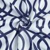 Dainty Home Trellis 100% Blackout Thermal Insulated Grommet Single Curtain Panel - 4 of 4