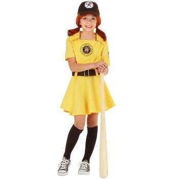 HalloweenCostumes.com A League of Their Own Girl's Kit Costume