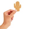 Bright Creations 300 Pack Cactus Earring Display Cards, Cardboard Holder for Selling Jewelry, Small Business Supplies, Succulents Design - 4 of 4