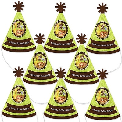 Pack of 8 Soccer Party Supplies Cardboard Party Hats
