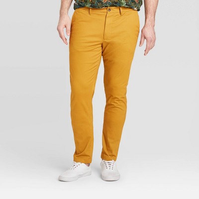 orange chino pants