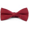 New Boy's Solid Pre Tied Bow Tie and Hanky Set - 2 of 4