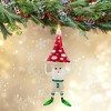 Morawski 9.5 Inch Mushroom Man Mushroom Microbeads Beard Tree Ornaments - 2 of 4