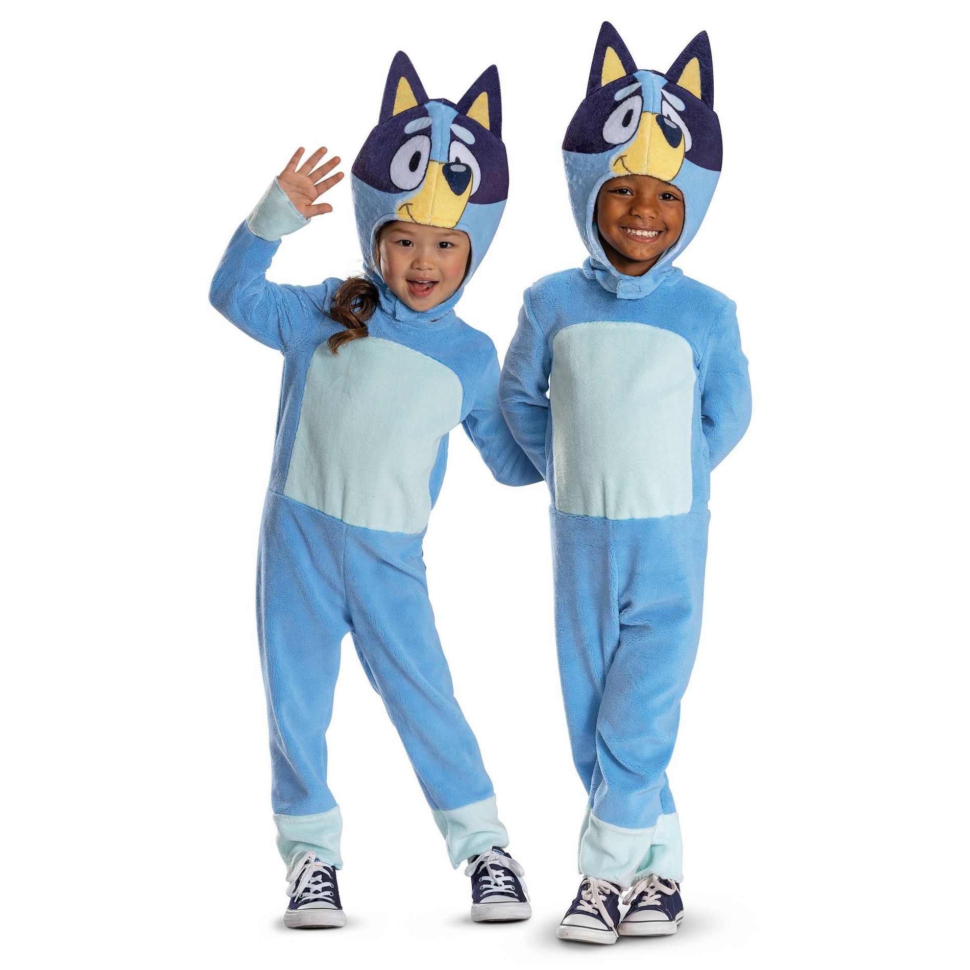 BBC Toddler Bluey Classic Costume Jumpsuits Blue 2T