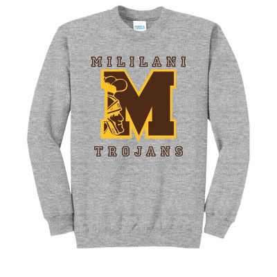 Adult Mililani High School Trojans Name & Graphic Classic Fleece