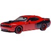 2009 Dodge Challenger SRT8 Red with Black Accents 1/43 Diecast Model Car by IXO Models - 2 of 4