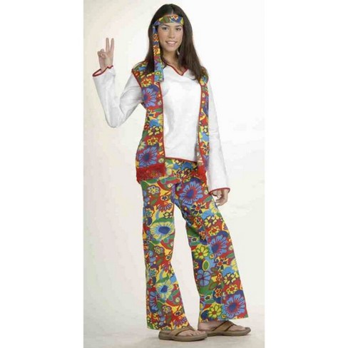 Smiffy Hippie Costume Kit, Standard : Target