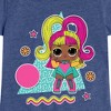 Girls' - LOL Surprise! - Glow Grrrl Retro Styled Fitted Short Sleeve Graphic T-Shirt - 2 of 4