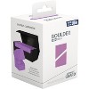 Ultimate Guard Boulder Solid 100+, Deck Case for 100 Double-Sleeved TCG Cards, Lavender, Secure & Durable Storage for Trading Card Games, No - 2 of 3