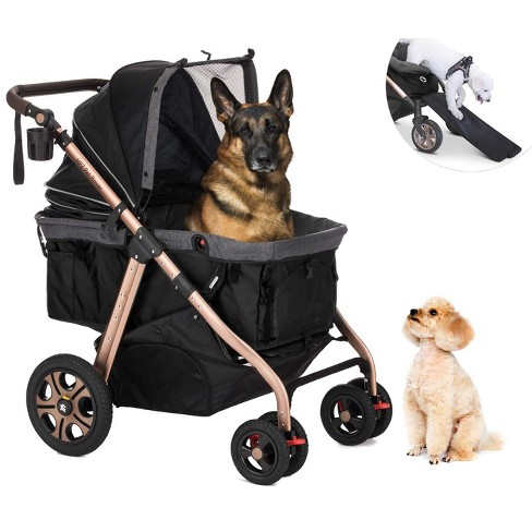 HPZ™ Pet Rover Prime Luxury 3-In-1 Stroller For Dogs & Cats