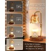 FAAYFIAN Adjustable Candle Warmer Lamp with Timer,Wood Base Metal Shade,Birthday Gifts for Women Mom - 3 of 4