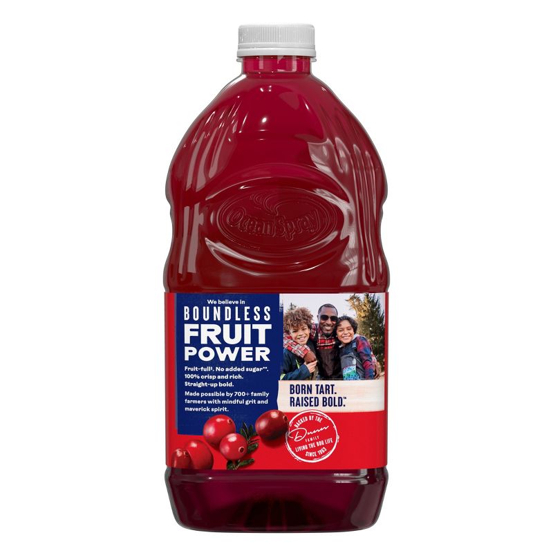 Ocean Spray 100% Juice Cranberry Blend &#8211; 64 fl oz Bottle, 2 of 12