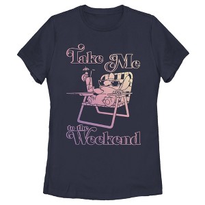 Women's Lilo & Stitch Take Me to the Weekend T-Shirt - 1 of 4
