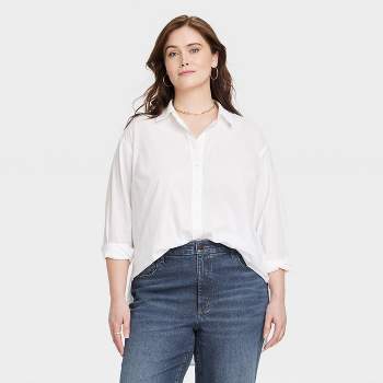 Herou Womens Loose Casual Side Split T Shirt Tunic Tops for Leggings  (White-1, Medium)