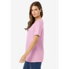 Woman Within Plus Size Perfect Short-Sleeve Scoopneck Tee - 4 of 4