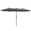Sonkuki 13 x 7.2Ft Double-Sided Patio Umbrella with Large Canopy Outdoor Table Umbrella for Garden, deck and pool - 2 of 4