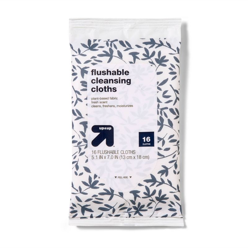Flushable Cleaning Cloths - Fresh Scent - up & up™, 1 of 12