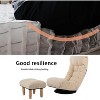 Acekool Swivel Lounge Chair - Adjustable Grey Floor Recliner for Living Room & Office - 4 of 4