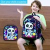 Generic 3Pcs Boys Backpack, 16" Panda School Backpacks with Lunch Box - 2 of 4