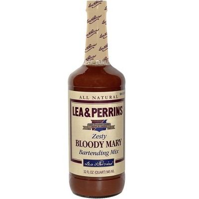 George’s Beverage Company Lea and Perrins Mix - 1L Bottle - Gluten Free, All Natural Mixer