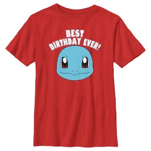 Boy's Pokemon Squirtle Best Birthday Ever T-Shirt - 1 of 4