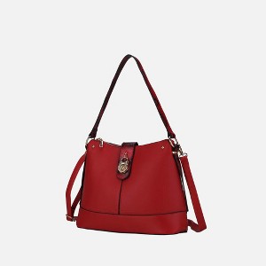 MKF Collection Ezra Snake Embossed Shoulder Trendy Bag by Mia K - 1 of 4
