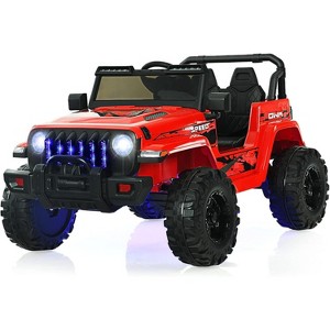 Costway Kids Ride on Truck 12V Battery Powered Ride on Car 2-Seat  with 2.4G Parental Remote Control - 1 of 4