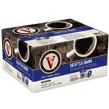 Victor Allen's Coffee Seattle Dark Single Serve Coffee Pods, 80 Ct
