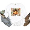 Simply Sage Market Women's Coquette Pumpkin Season Long Sleeve Garment Dyed Tee - 3 of 4