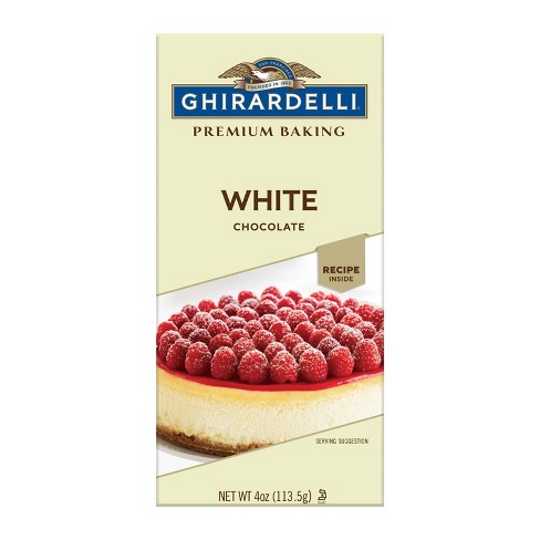 Ghirardelli White Chocolate Baking Bar 4oz Target