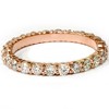 Pompeii3 1ct Diamond Eternity Ring 14k Rose Gold - 3 of 4