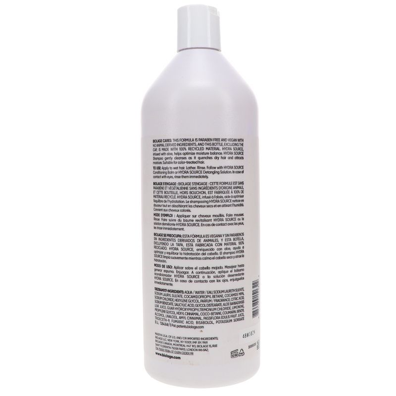 Matrix Biolage Hydrasource Shampoo 33.8 oz, 5 of 9