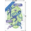 Trends International Rick and Morty - Portal Vaporick Unframed Wall Poster Prints - 3 of 4