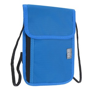 Unique Bargains Waterproof Passport Holder Neck Wallet for Women Men - 1 of 4