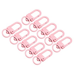Unique Bargains DIY Craft Key Organization Lobster Claw Lanyard Swivel Clasps 1.3" x 0.51" 16 Pcs - 1 of 4