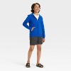 Boys' Fleece Zip-Up Hooded Sweatshirt - Cat & Jack™ - 3 of 3
