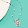 Ross-Simons Italian Sterling Silver Miraculous Medal Bead Station Necklace Size 16 - 4 of 4