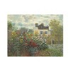 Trademark Fine Art - Claude Monet 'Artist's Garden In Argenteuil' - 2 of 4