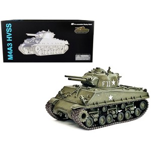 United States M4A3 HVSS POA-CWS-H5 Flamethrower Tank Olive Drab F11 "Korea" (1951) 1/72 Plastic Model by Dragon Models - 1 of 3